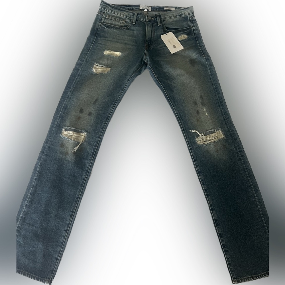Frame Distressed Denim Jeans